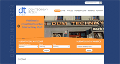 Desktop Screenshot of dtplzen.cz